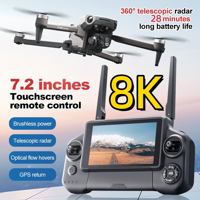 Drone Gps Module - Drone RC Quadcopter 8K 3 Axis