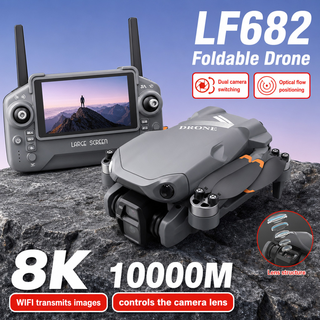 Dji Drone Mini 3 - Foto Udara Drone LF682 8K HD