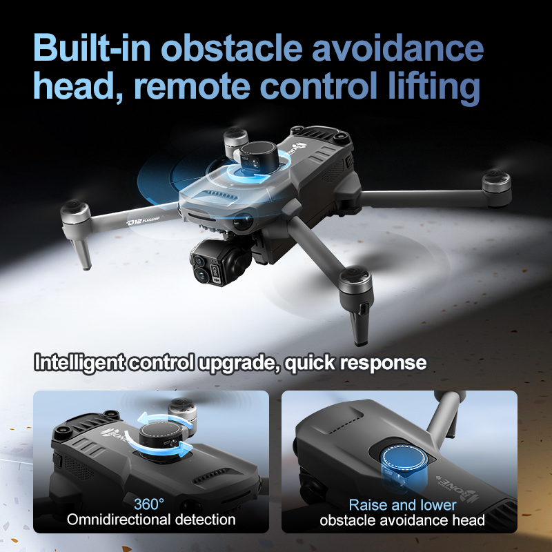Drone RC Quadcopter 8K 3 Axis  - Drone Gps Module ulasan dan harga