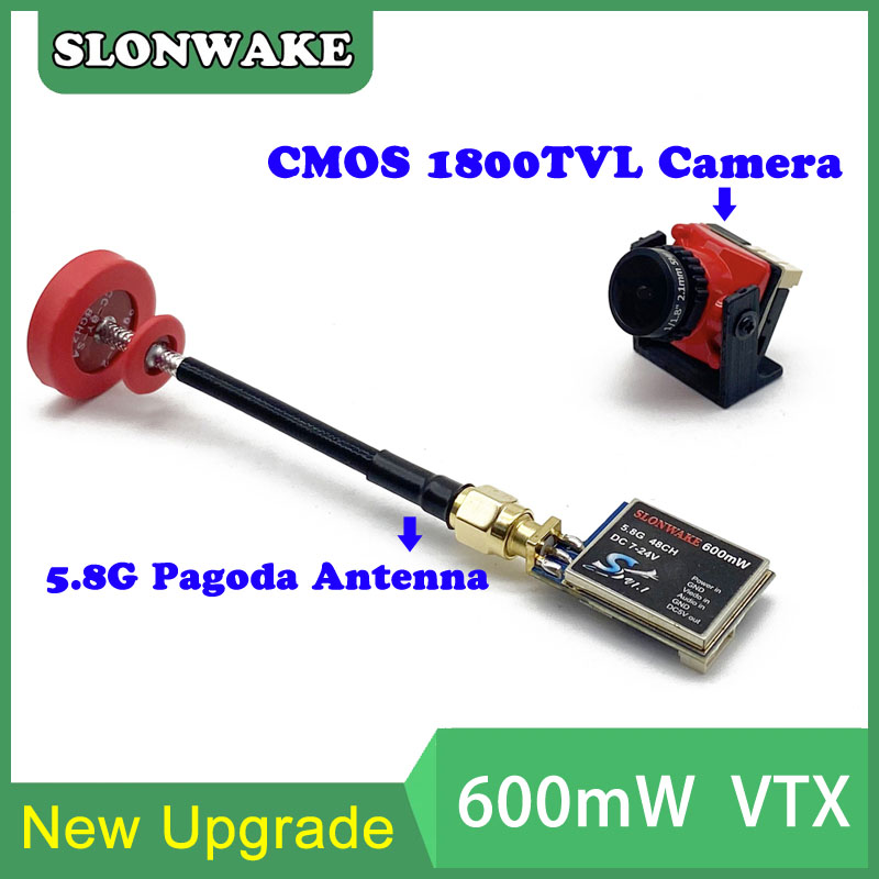 5.8G 48CH 600MW VTX-CAM FPV Pe - Drone Transmitter ulasan dan harga