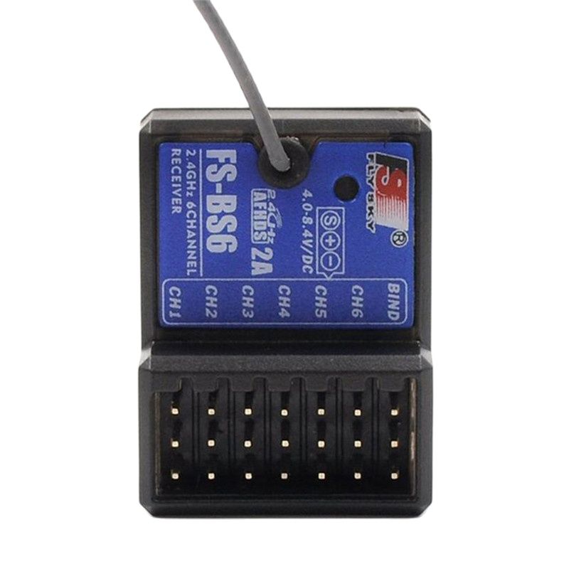 Flysky penerima FS-BS6, 2.4Ghz - Drone Transmitter ulasan dan harga