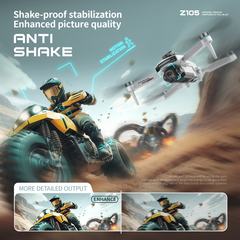 Drone Z105 Layar 4.3-inci Kame - Drone Camera ulasan dan harga