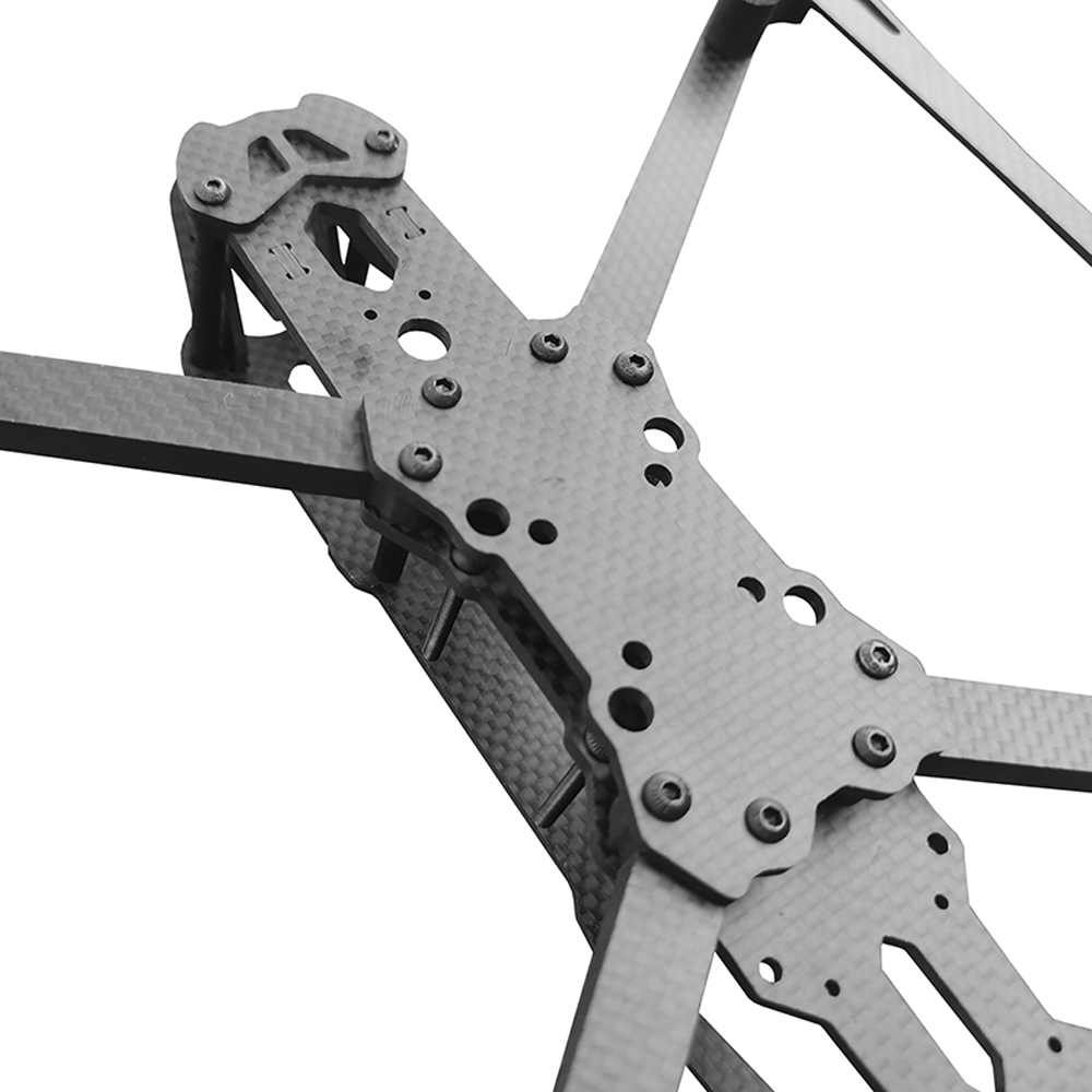 MARK V2 8/9/10 inci 3K Serat K - Drone Frame ulasan dan harga