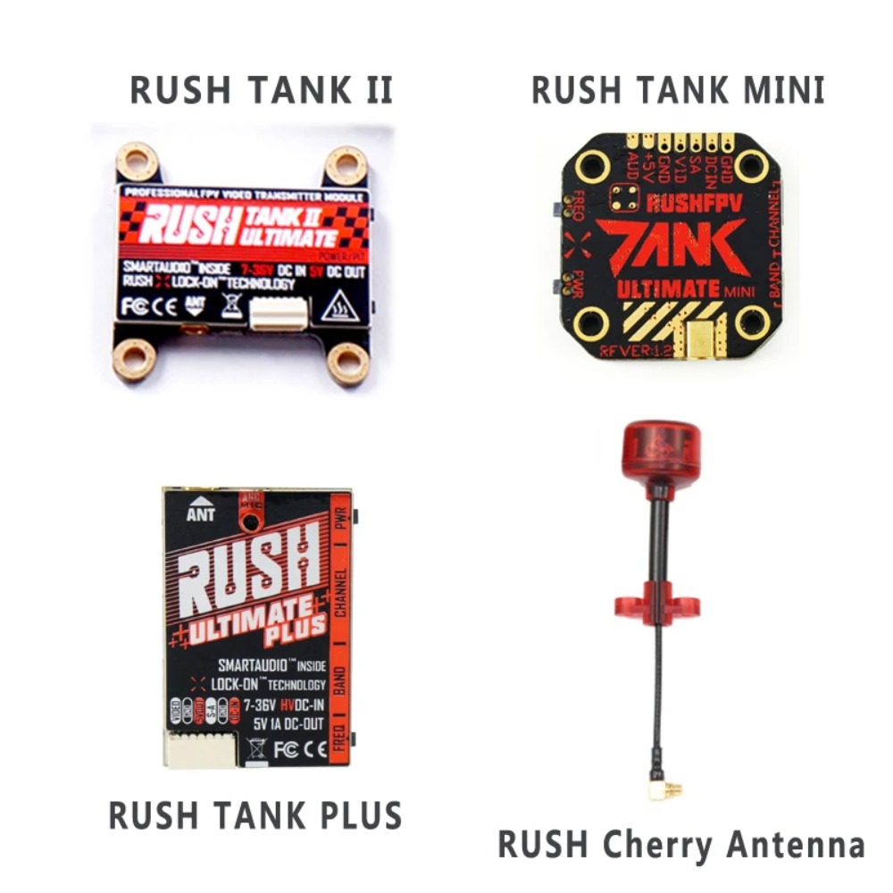 RUSH TANK Ultimate II/Mini/PLU - Drone Transmitter ulasan dan harga